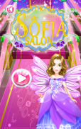 Princess Sofia Salon Hair makeup & dress up 👗 screenshot 0