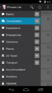 Learn French Phrasebook Lite screenshot 0