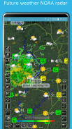 eMap HDF: weather & wind map screenshot 1