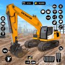 City Heavy Excavator: Construction Crane Pro 2018 Icon