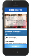 Modèle de lettre screenshot 3
