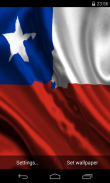 Flag of Chile Live Wallpapers screenshot 2