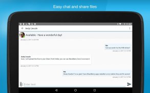 BlackBerry Connect screenshot 16