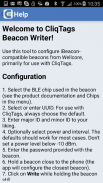 CliqTags Beacon Writer screenshot 2