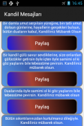 Kandil Mesajları Paylaş screenshot 1