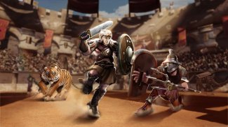 Gladiator Heroes Clash - Game strategi terbaik screenshot 8