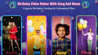 Birthday Song Bit : Birthday Video Maker With Name screenshot 15