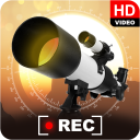 Telescope Zoom Photo Video Cam Icon