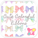 Cute Colorful Ribbons Theme