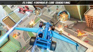 Flying Helicopter Robot Game screenshot 0