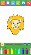 King Lion Coloring Book screenshot 1
