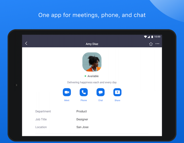 ZOOM Cloud Meetings screenshot 19