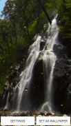 Wasserfall Live-Hintergrund screenshot 2