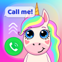 Unicorn Prank Call & Chat icon