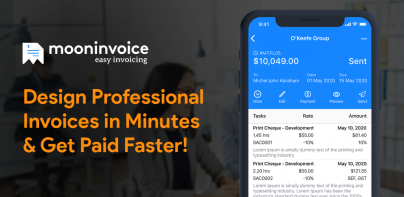 Easy Invoice Maker App by Moon