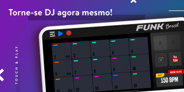 FUNK BRASIL: Jadilah DJ Pads Drum screenshot 0
