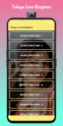 Telugu Love Ringtone - New Telugu Ringtone screenshot 0