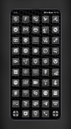 Threaded Silver Gray Icons screenshot 0