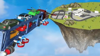 Flying Car Transport Truck 3D screenshot 6