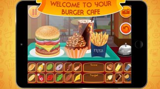 Burger Cafe - Cooking King Master screenshot 0