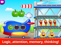Funny Food 123! Bebes juegos educativos para niños screenshot 8