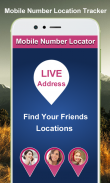 GPS mobile localizzatore di posizione numero screenshot 2