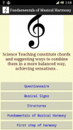 Musical Harmony Fundamentals screenshot 1