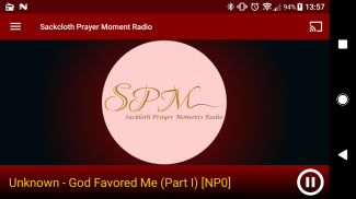Sackcloth Prayer Moments Radio screenshot 4
