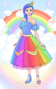 Princess Dress Up & Coloring screenshot 13