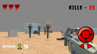AR Zombie Shooter screenshot 1