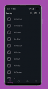Holy Quran Android App screenshot 1
