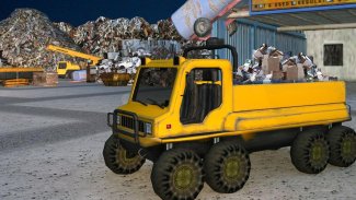 Junk Yard Truck Driver Parking screenshot 0