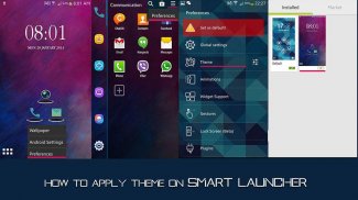 Galaxy s5 smart launcher theme screenshot 2