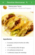 Receitas Mexicanas screenshot 3