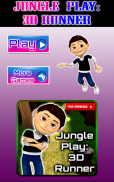 Jungle Play 3D Runner screenshot 0