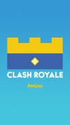 Batalha Real Amino para Clash Royale em Português screenshot 0