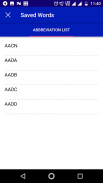 Medical Abbreviations Offline screenshot 3