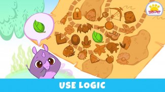 Learning Games for Toddler - Bibi.Pet Jungle screenshot 11