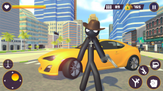 Stickman Criminal Gangster Mafia City screenshot 10