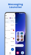 Messenger Home - SMS Widget and Home Screen screenshot 7