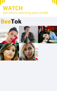 BeeTok : Bee talk and we chat, meet me date nearby screenshot 1