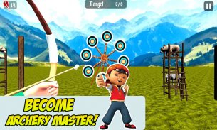 BoBoiBoy Jungle Choki Choki Bow and Arrow 3D Games screenshot 10