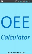 OEE Calculator screenshot 0