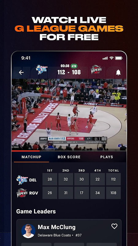 Free app to online watch nba games live