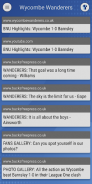 EFN - Unofficial Wycombe Wanderers Football News screenshot 1