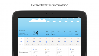 Yandex.Weather screenshot 2