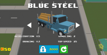 Blocky Road Racer screenshot 14