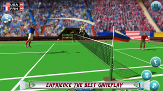 بدمینتون نخست لیگ : 3D بازی بدمینتون ورزشی screenshot 1