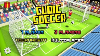 Cubic Soccer 3D screenshot 12