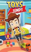 Tapping Toy Story Cartoon to Jumping Adventure Kids Game screenshot 0